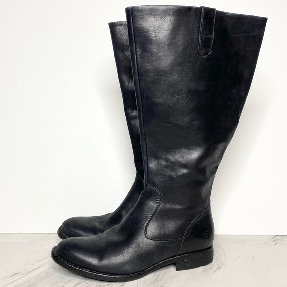 born poly riding boot